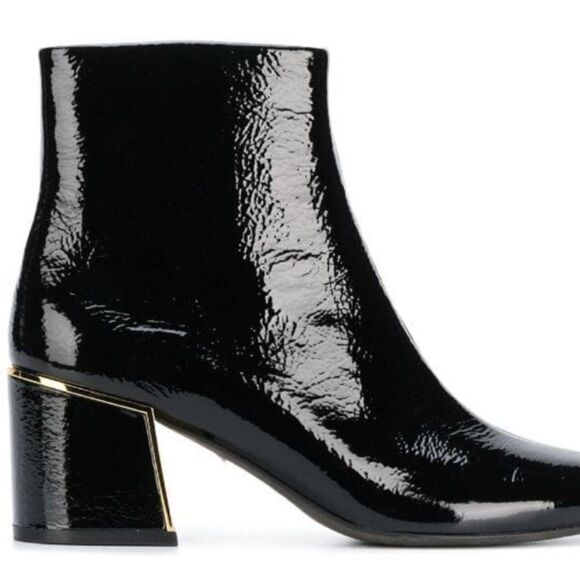 NIB Tory Burch Juliana Bootie Black Patent 8.5 - Picture 2 of 8